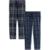 Next Pyjamahousut beige / sininen / harmaa
