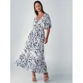 Willa Mekko 'Missouri' sininen / valkoinen