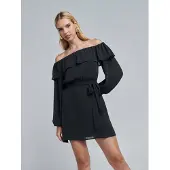 BWLDR Cocktailmekko 'Ika' musta