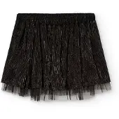 Boboli Knit Skirt Combined - Black - 122