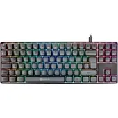 Aerocool GAKM-G90NW24.11 TKL90G mekaaninen pelinäppäimistö, Kailh Blue, musta/harmaa