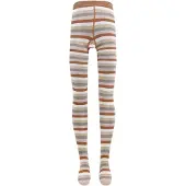 Ewers Sukkahousut 'Ringel' beige / ruskea / harmaa / valkoinen