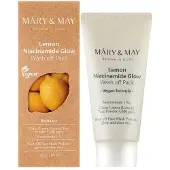 MARY & MAY Lemon Niasinamidi Glow Wash off Pack - 30g