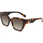 Liu Jo LJ814SR 55/18/140 TORTOISE/RUSKEA VARJOSTETTU aurinkolasit akryyli naisille LJ814SR