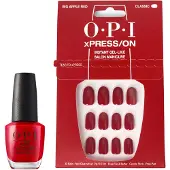 OPI xPRESS/ON Big Apple Red Tekokynnet 1 kpl Medium Red