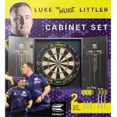 Target darts Luke Littler dartkaappi ja darttaulusetti (2024)