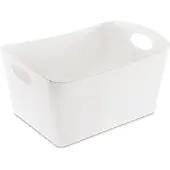 Koziol Boxxx säilytyslaatikko L 15 l Recycled white