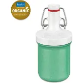 Koziol -lasten vesipullo PLOPP TO GO MINI 200 ml, luomuomenanvihreä