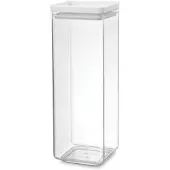 Brabantia TASTY+ neliö säilytyspurkki 2,5 L Vaaleanharmaa