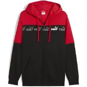 Puma Huppari Around The Block - Punainen/musta, koko X-Small