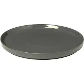 Blomus Pilar-jälkiruokalautanen Ø20 cm Pewter