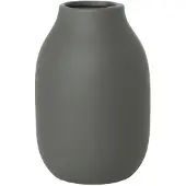 Blomus Vase S - 15 Cm, Ø 10 Cm - Colora - Agave Green - Khaki green - Ø 10CM