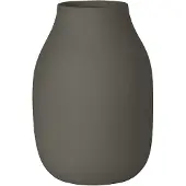Blomus Vase L - 20 Cm, Ø 14 Cm - Colora - Steel Gray - Grey - Ø 14CM