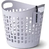 Humdakin Laundry Basket - Recyclable Plastic - Blue - 40X39X39CM