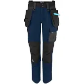 Projob 5564 Naisten Stretch Housut - Navy blue - C42