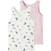 Name it Nmftank Top 2P Jet Stream Butterfly Noos - Pink - 86