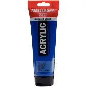 Amsterdam Amsterdamin standardisarjan akryyliputki 250 ml Ftalaasin sininen 570
