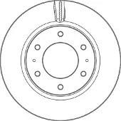 TRW Jarrulevy (1kpl) DF6992S