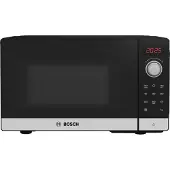 Bosch FFL023MS2 Series 2 -mikroaaltouuni, 800 W, 20 L, musta, ruostumaton teräs