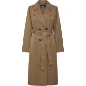 Pieces Pcscarlett Ls Trenchcoat Noos Bc - Brown - L