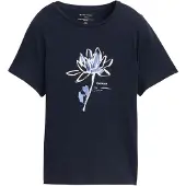 Tom Tailor Basic Crew Neck Lyhythihainen T-paita