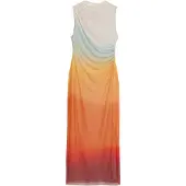 Desigual Mekko meleerattu sininen / oranssi / meleerattu valkoinen