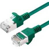 Microconnect Cat6a U/FTP RJ45 7.5m -verkkokaapeli, vihreä