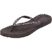 Ilse jacobsen Flip Flop With Glitter - Brown - 36