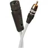Supra sublink RCA-XLR 4M kaapeli, valkoinen