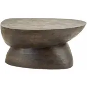 By-Boo Coffee table Cobble - brown 75x59x35 cm