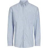 Jack & Jones Paita 'JWHCLASSIC' vaaleansininen / valkoinen