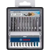 Bosch Pistosahanteräsetti 2607011944; 100 mm; 10 kpl.