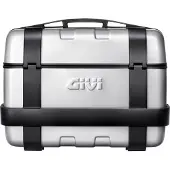 Givi Trekker TREKKER 46 L, ALUM./MUSTA hopea