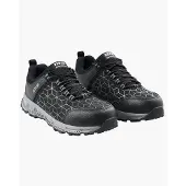 Vevor teräskärkiset miesten kengät, koko US 8, miesten tyynyurheilulliset turvakärjet urheilulliset työkengät, tuhoutumattomat turvakengät kevyet, hengittävät teollisuuden rakennustyökengät, mustat