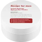 Recipe For Men Instant Recharge Hydrogel Eye Patches, 85g
