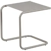 Fiam , Club table cappuchino/cappuchino alumiini