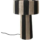 Affari of Sweden , JULLAN pöytävalaisin musta/luonnollinen 49 cm
