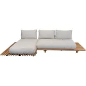 Cane-Line , Sticks divaanisohva Teak/sand