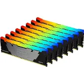 Kingston 256GB (8 x 32GB) FURY Renegade DDR4 RGB, 3200MHz, CL16, 1.35V, musta/harmaa
