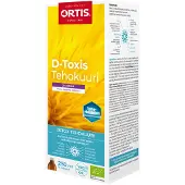 Kärkkäinen D-Toxis Detox Tehokuuri Vadelma-Hibiskus 250 ml luomu ravintolisä