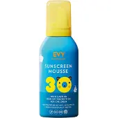 EVY Sunscreen Mousse SPF30, KIDS Face And Body, 150ml