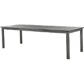 Brafab Lomma ruokapöytä 100x260-380 cm Antrasiitti