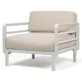 Nardi Maximo nojatuoli Gesso-Perla