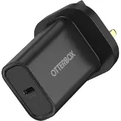 Otterbox OB STANDARD UK WALL CHARGER 30W/- 1X USB-C 30W USB-PD BLACK - PR