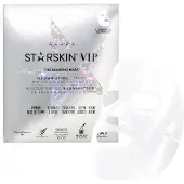 STARSKIN THE DIAMOND MASK VIP Illuminating Bio-Cellulose Face Mask, 30ml
