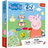 Trefl PEPPA PIG 2 in 1 lautapeli Pipsa Possu