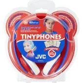 JVC HAKD7 Tinyphones Lastenkuulokkeet, punainen