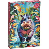 CherryPazzi Happy Hippo 500p palapeli