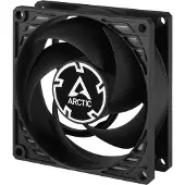 Arctic Cooling P8 Silent, Tuuletin, 8 cm, 1600 RPM, 0,08 soni, 26,5 m³/h, Musta (ACFAN00152A)