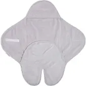 Babys Only Hooded Baby Viltti + Jalkapussit Cozy, Dusty Grey